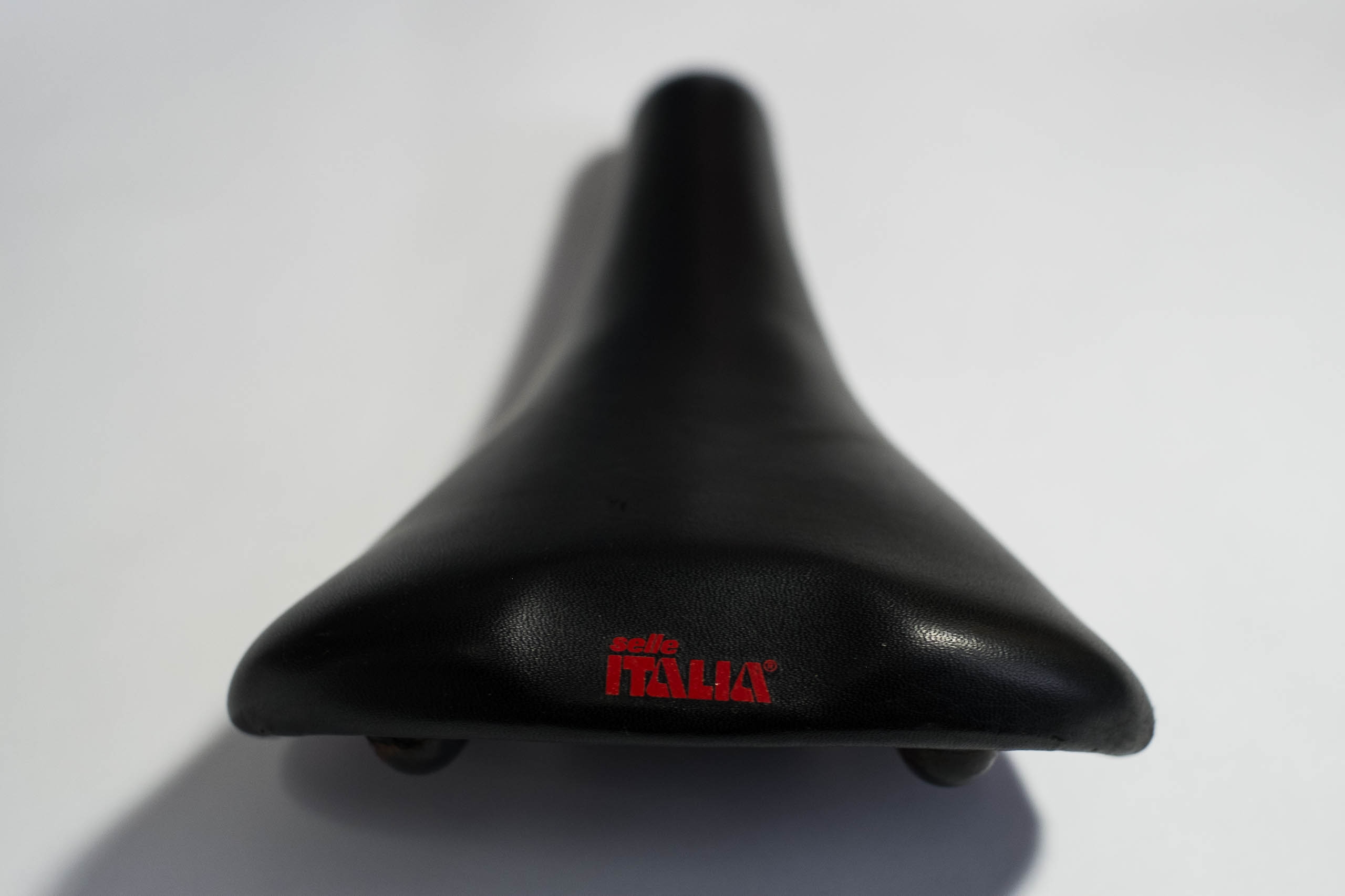 Selle Italia Selle Italia Flite Titanium bike bicycle seat saddle black leather vintage 
