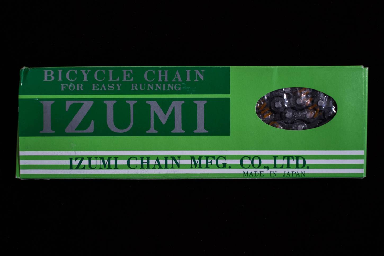 Izumi Chain Bicycle Chain Track - 1/2 x 1/8" x 116 Black