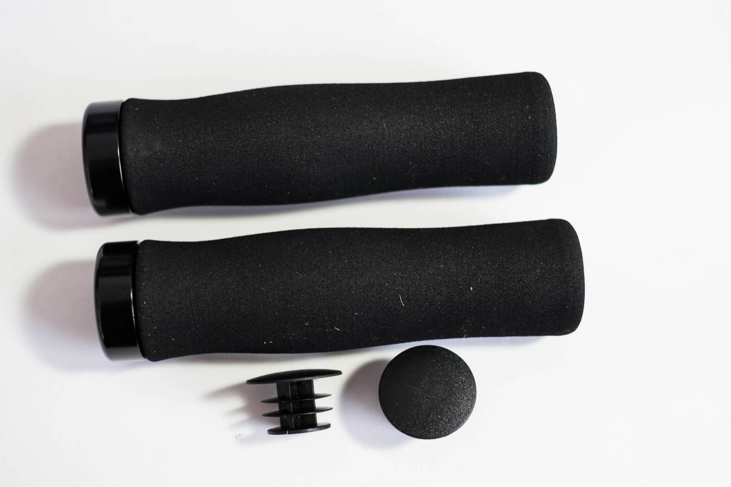 Puños de manillar de espuma Puños con clip Puños con tornillos para manillar de 22,2 mm MTB