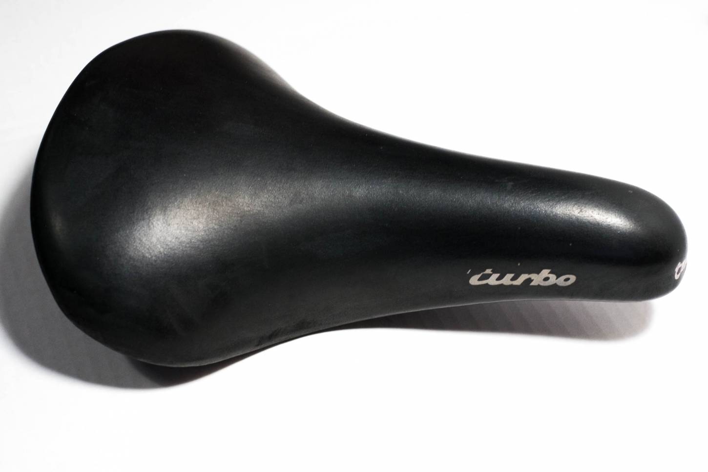 Selle Italia Turbo saddle women black leather vintage road bike