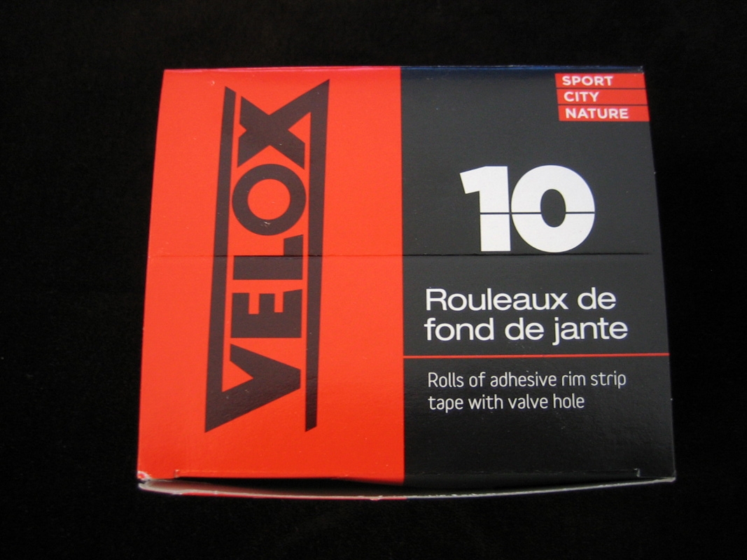 Velox Textil Felgenband  2 Stück Selbstklebend 2 Meter 22mm 
