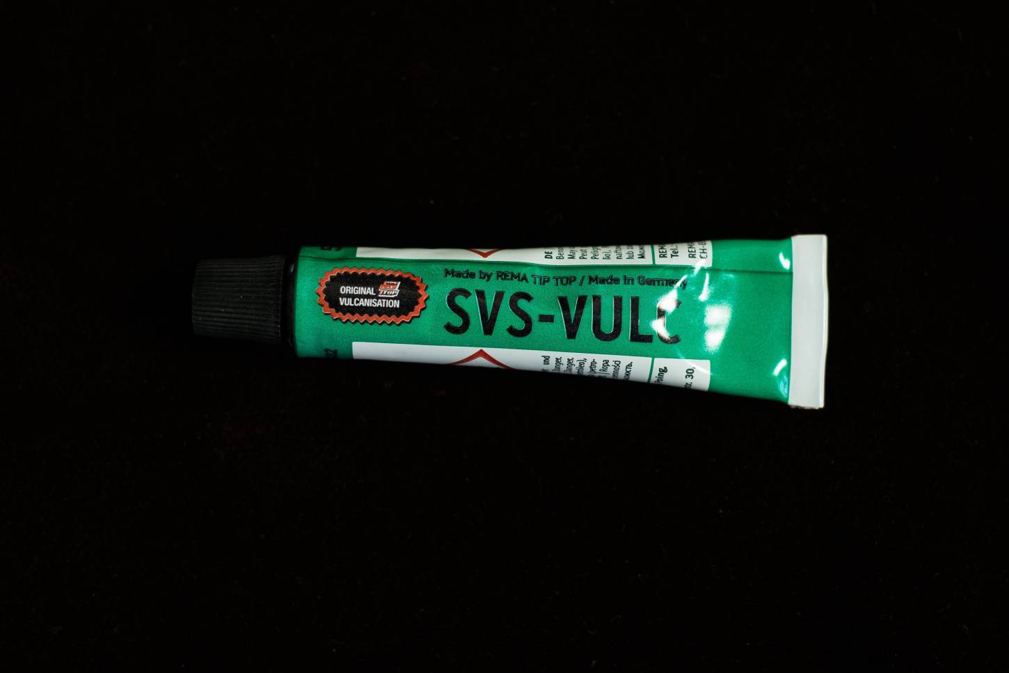 Solution de caoutchouc Tip Top SVS-VULC Solution de vulcanisation 5 g / 7 ml d'adhésif pour patchs de vélo