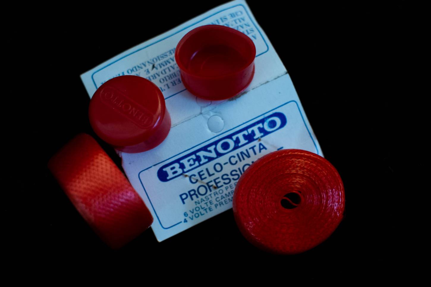 NOS Benotto Professionale Celo Vintage Lenkerband Handlebar Tape in gelb, rot oder blau