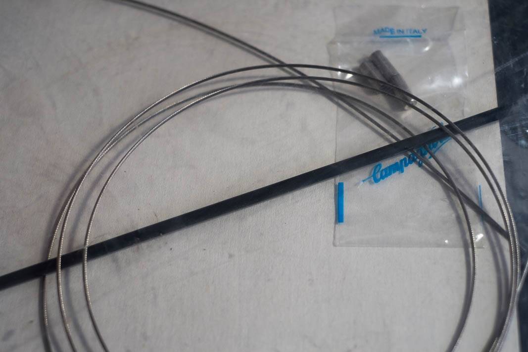 NOS Campagnolo Shift Cable Casing Kit Kit de câbles de changement de vitesse en 2 longueurs