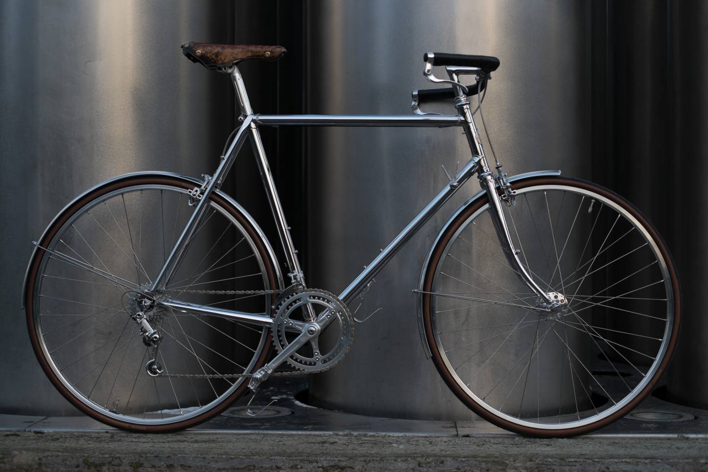 Studio Brisant "No 3" Randonneur bicicleta de carreras en cromo completo