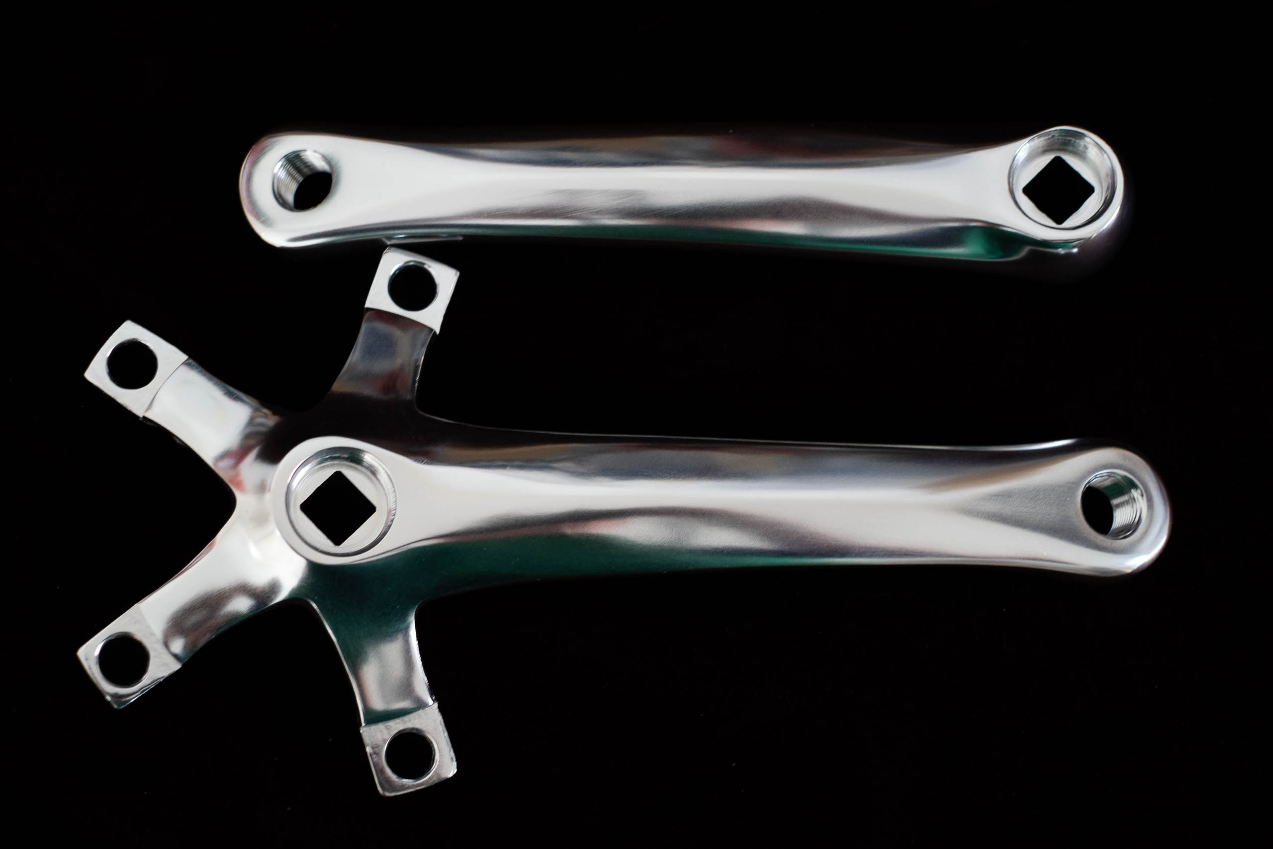 Klassik XD 2 Kurbel Arme silber poliert in 2 oder 3 Fach | Studio Brisant -  Fahrradmanufaktur und Onlineshop