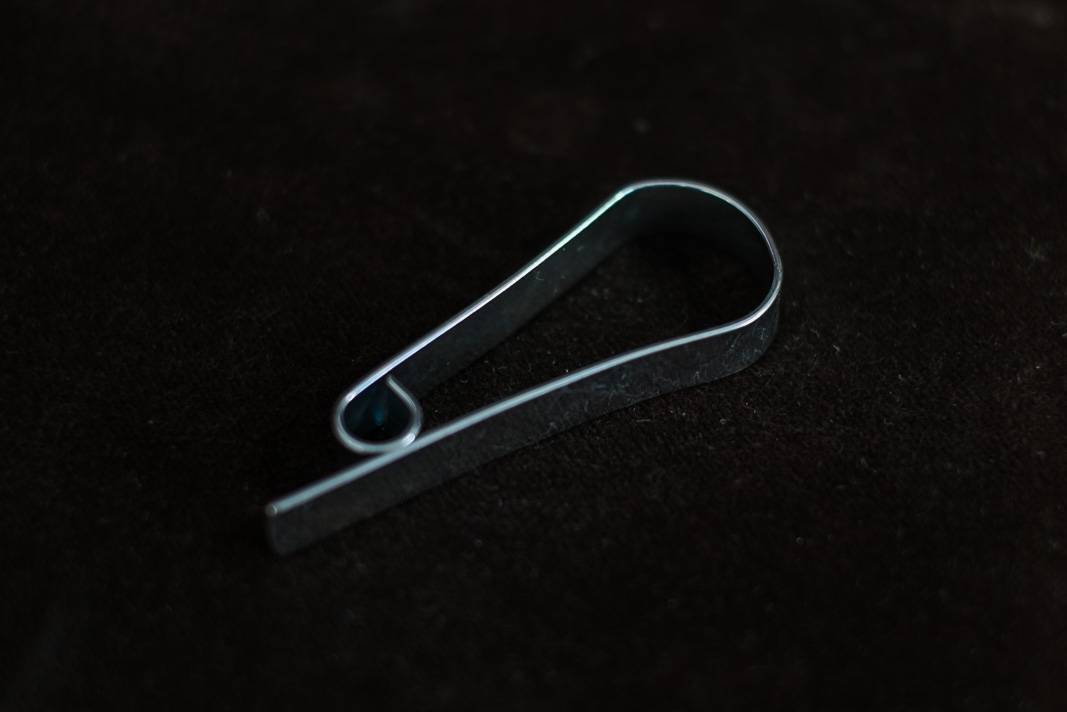 Hosenklammer "Clips" aus Stahl verchromt 1 Stück