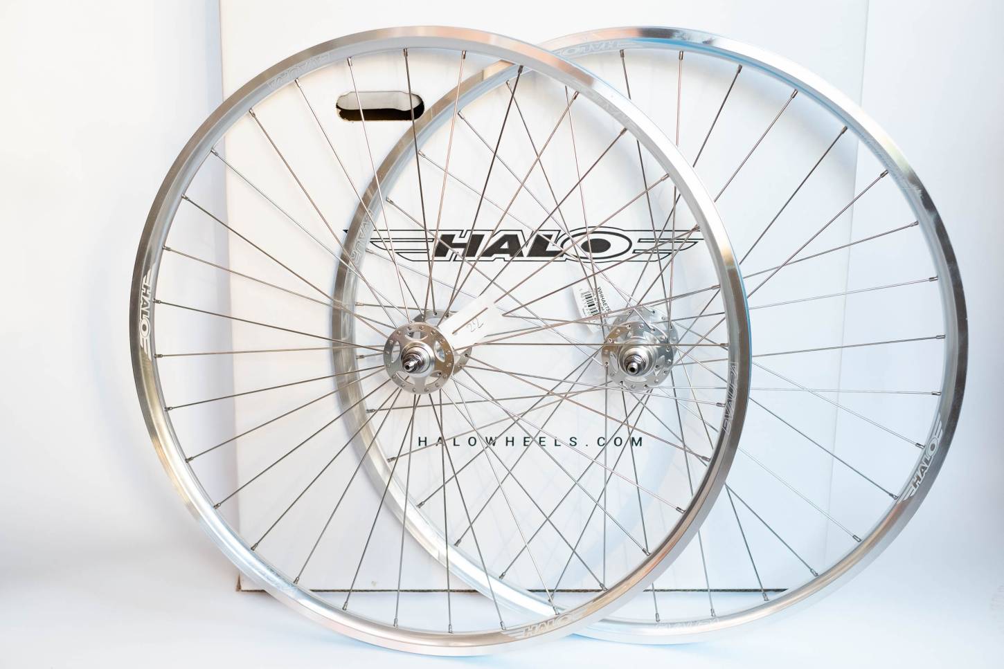 Halo Evaura Track Laufräder 28 Zoll in silber fixed-free