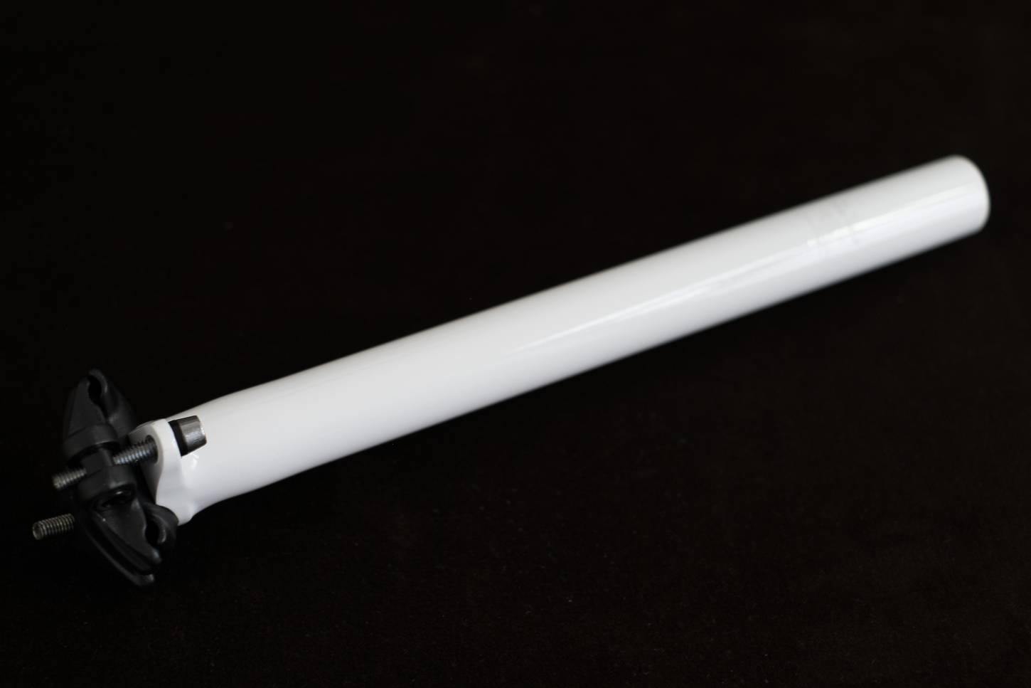 Tija de sillín Edel patentada "Schindelhauer" negra 27,2 mm "Two Bolt" de montaje