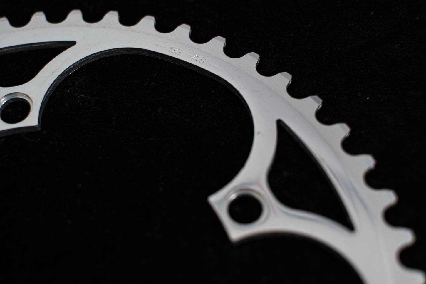 NOS Campagnolo AS C Record chainring / chainring 135 LK 52 dientes