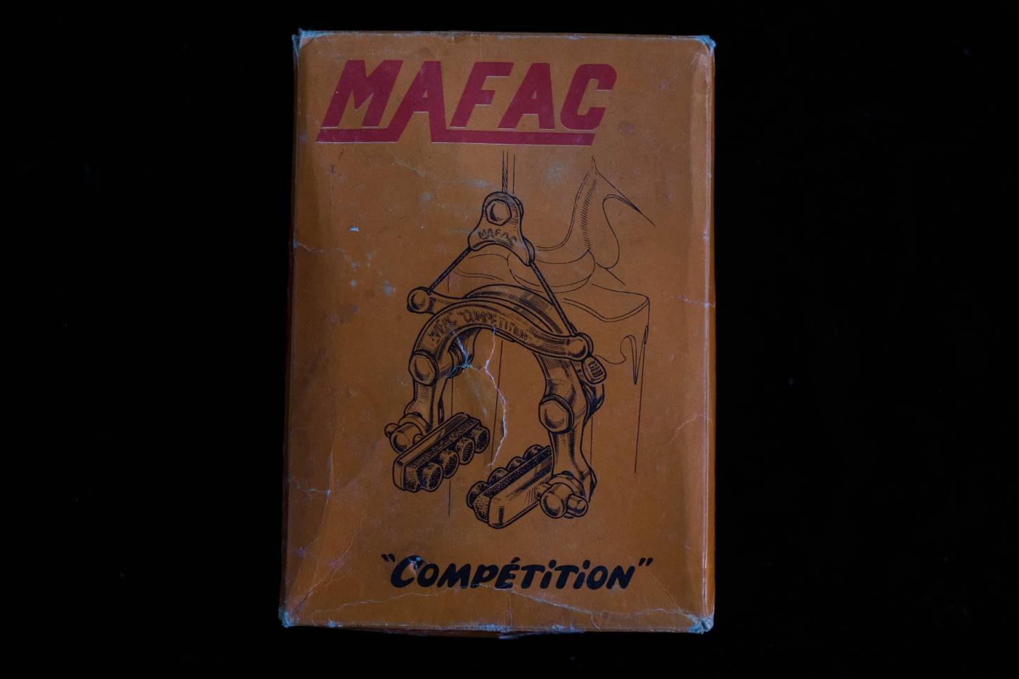 NOS Mafac Competition Competition Brake Set cavo centrale con leva del freno Vintage